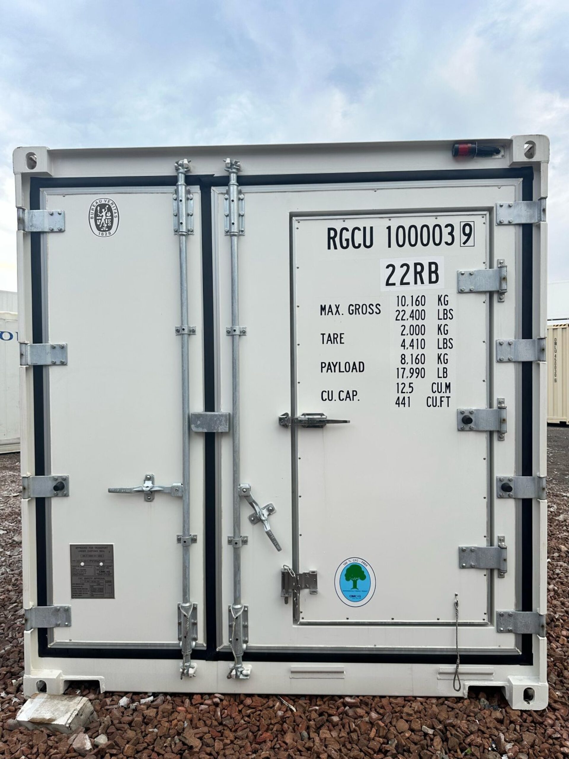 10' Refrigerated Container - RAVA Group Container Services