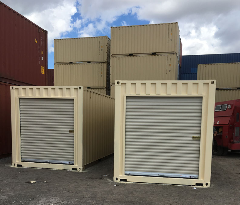 10′ Dry Container with Rollup Door