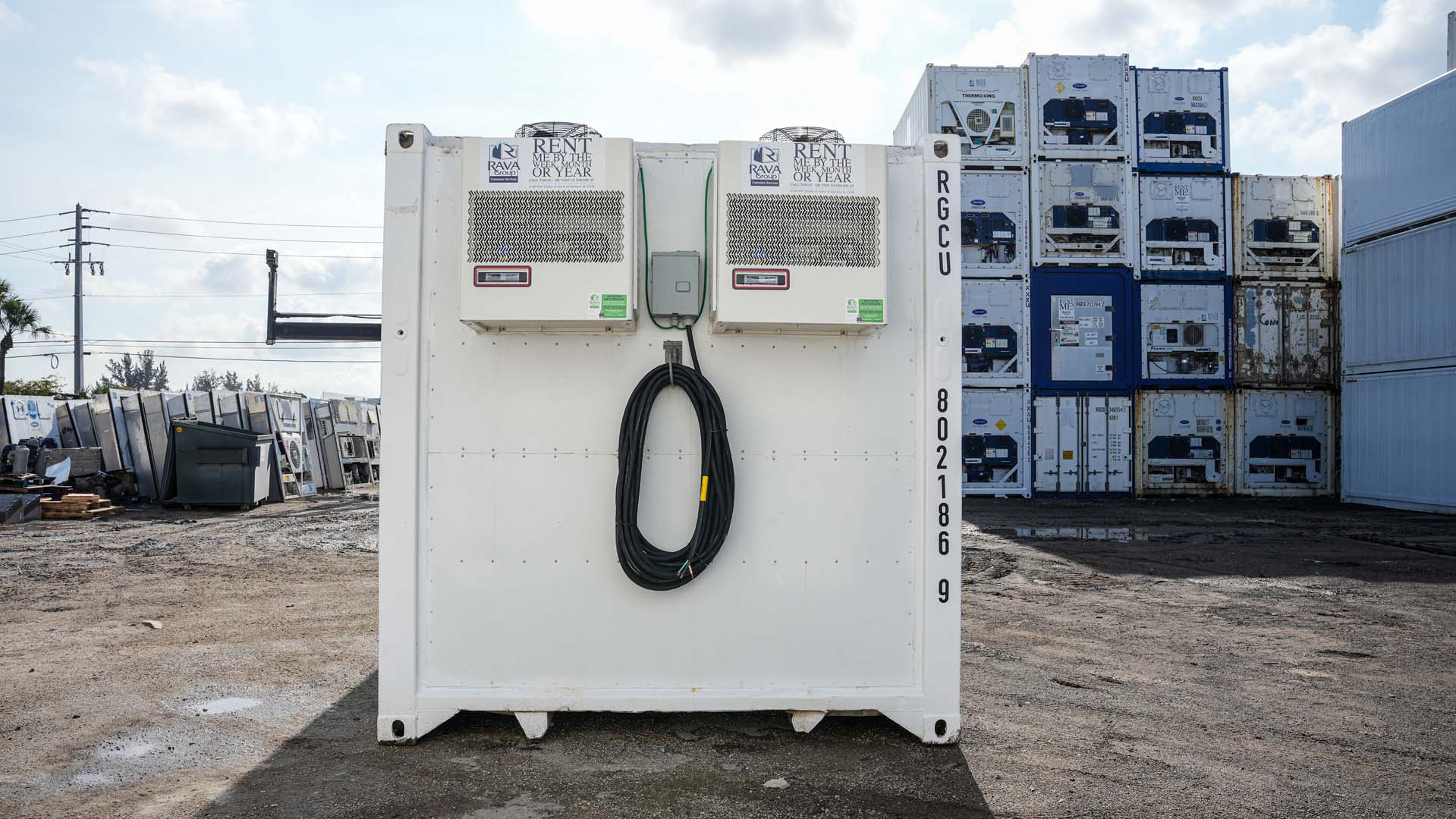 40′ Single Phase Mobile Cold Storage (Freezer)